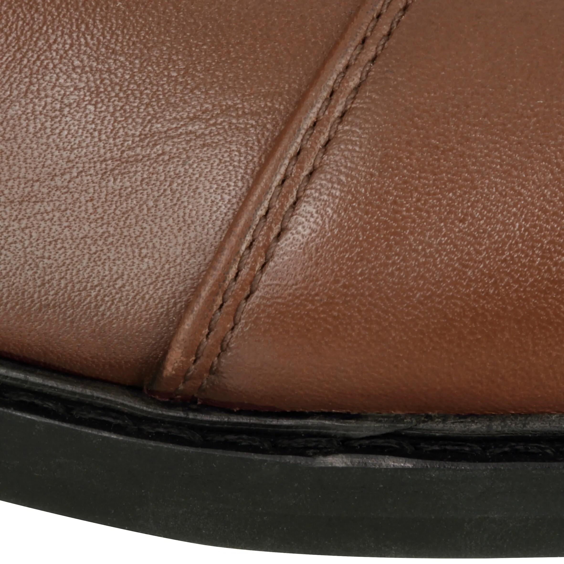 Training 700 Adult Lace-Up Horse Riding Jodhpur Boots - Brown 10/15