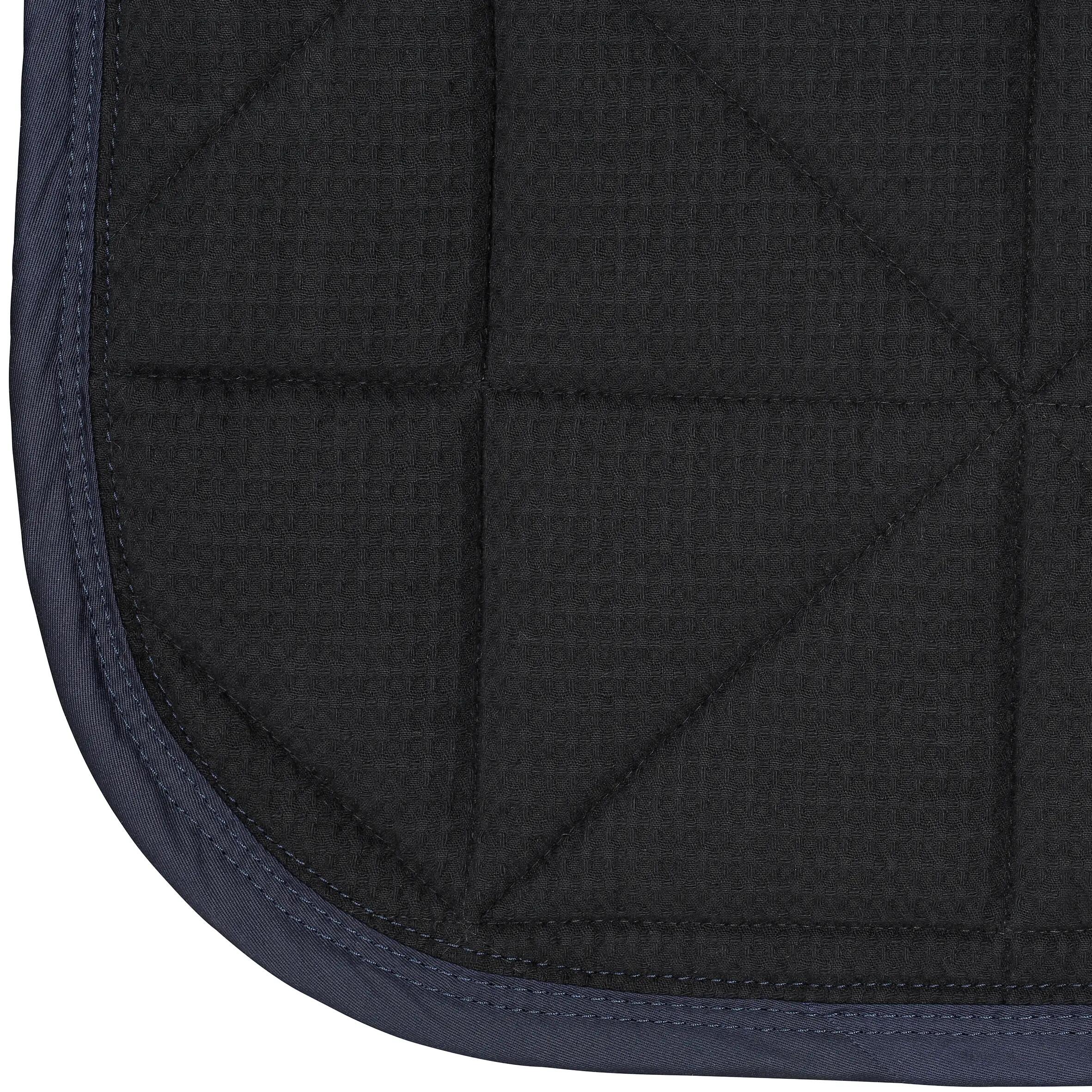 Strass Horse Riding Saddle Cloth Horse/Pony - Navy Blue 6/8