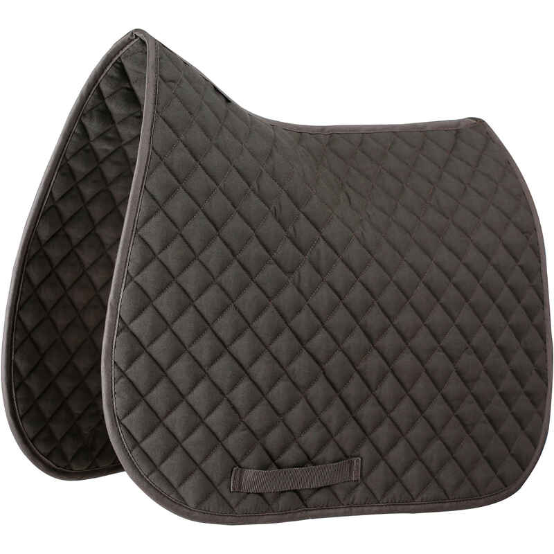 Schooling Horse Riding Saddle Cloth for Pony and Horse - Brown