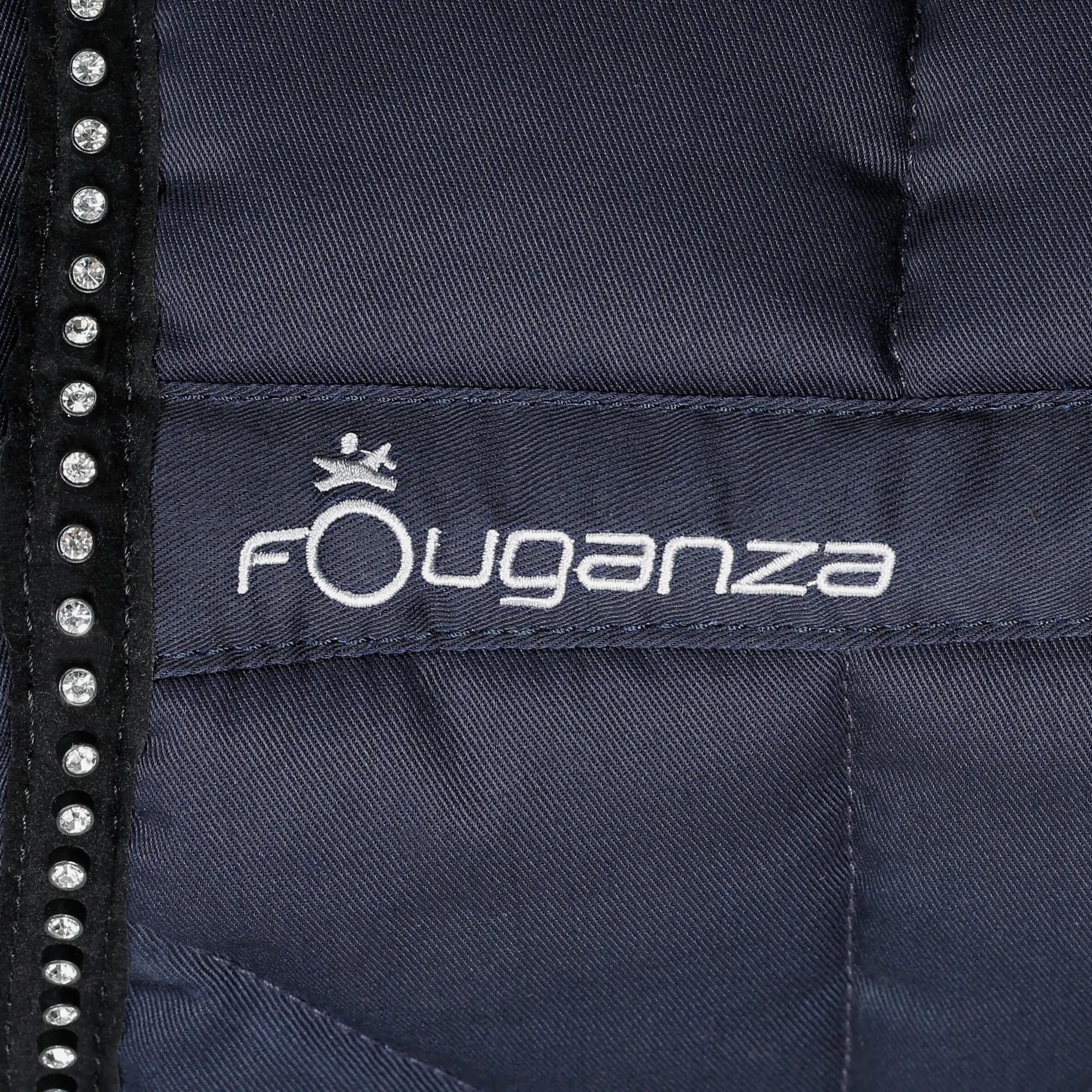 Strass Horse Riding Saddle Cloth Horse/Pony - Navy Blue 7/8