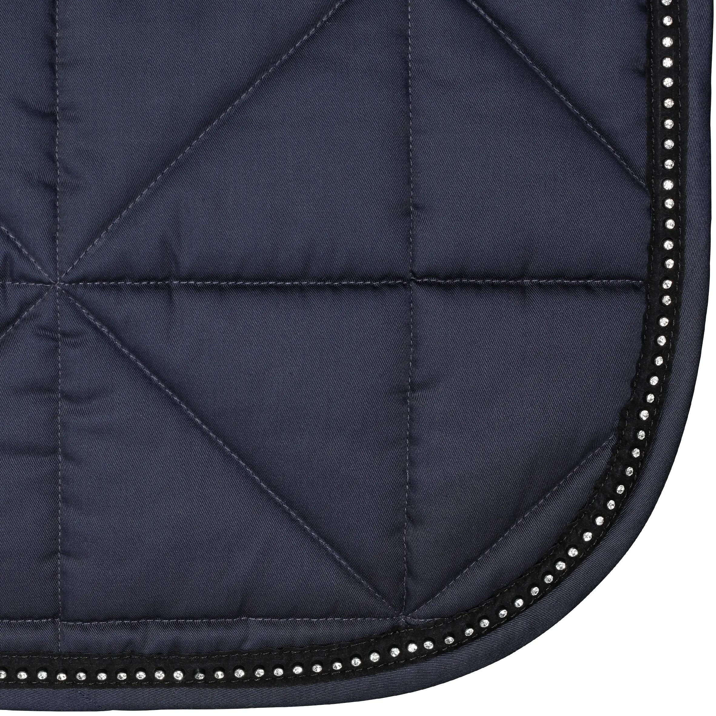Strass Horse Riding Saddle Cloth Horse/Pony - Navy Blue 3/8