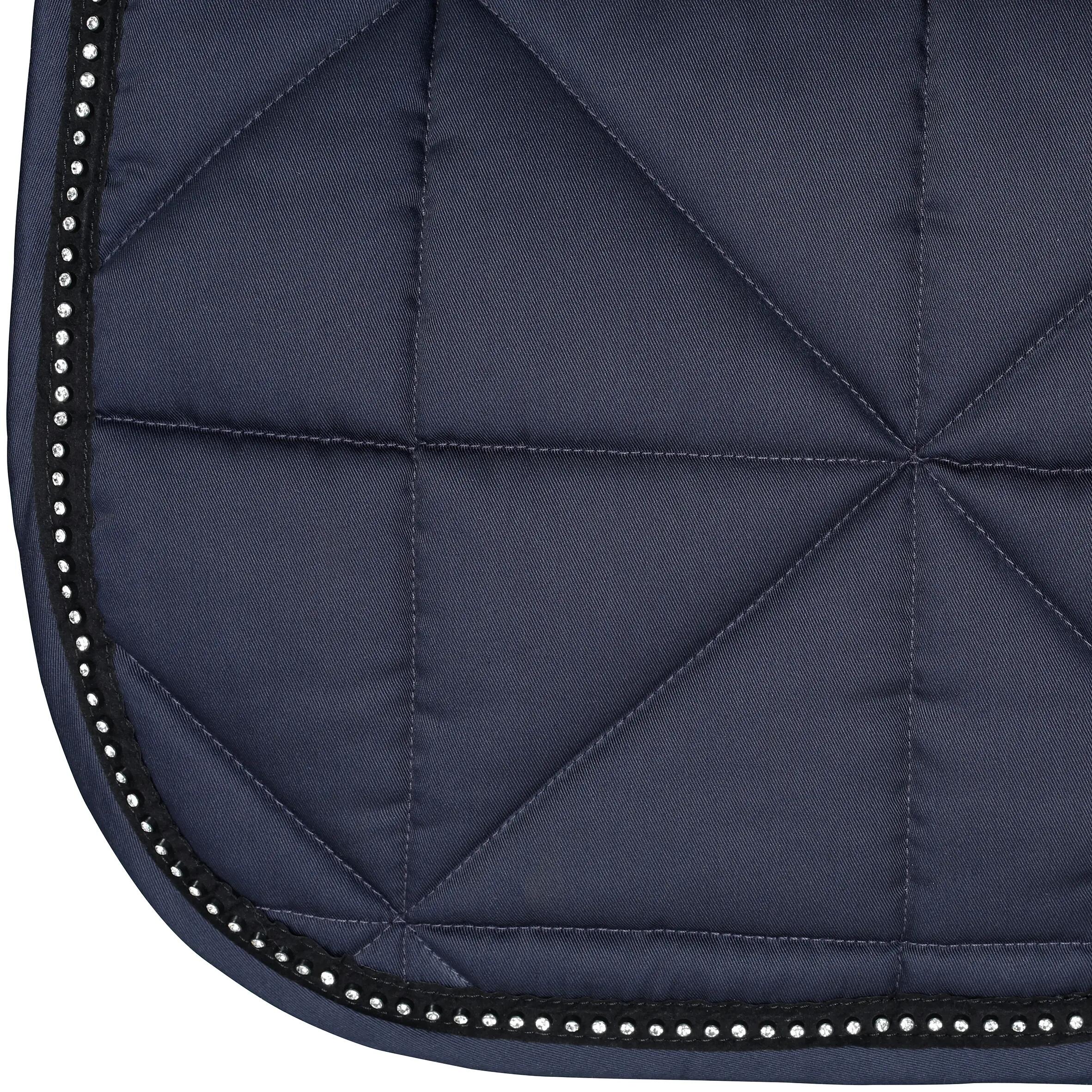 Strass Horse Riding Saddle Cloth Horse/Pony - Navy Blue 4/8