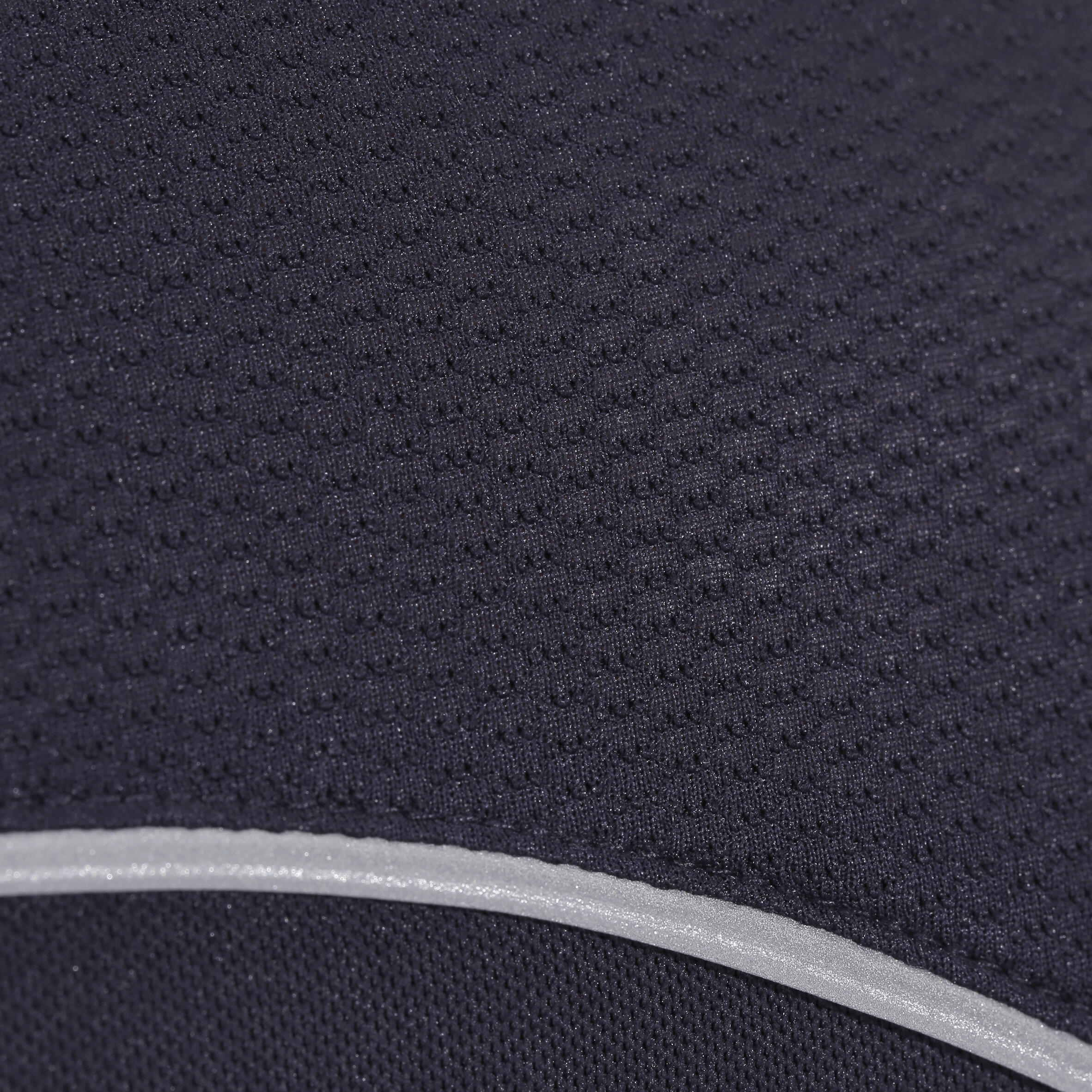 Training Mesh Women's Horse Riding Short Sleeve Polo Shirt - Navy Blue 11/14