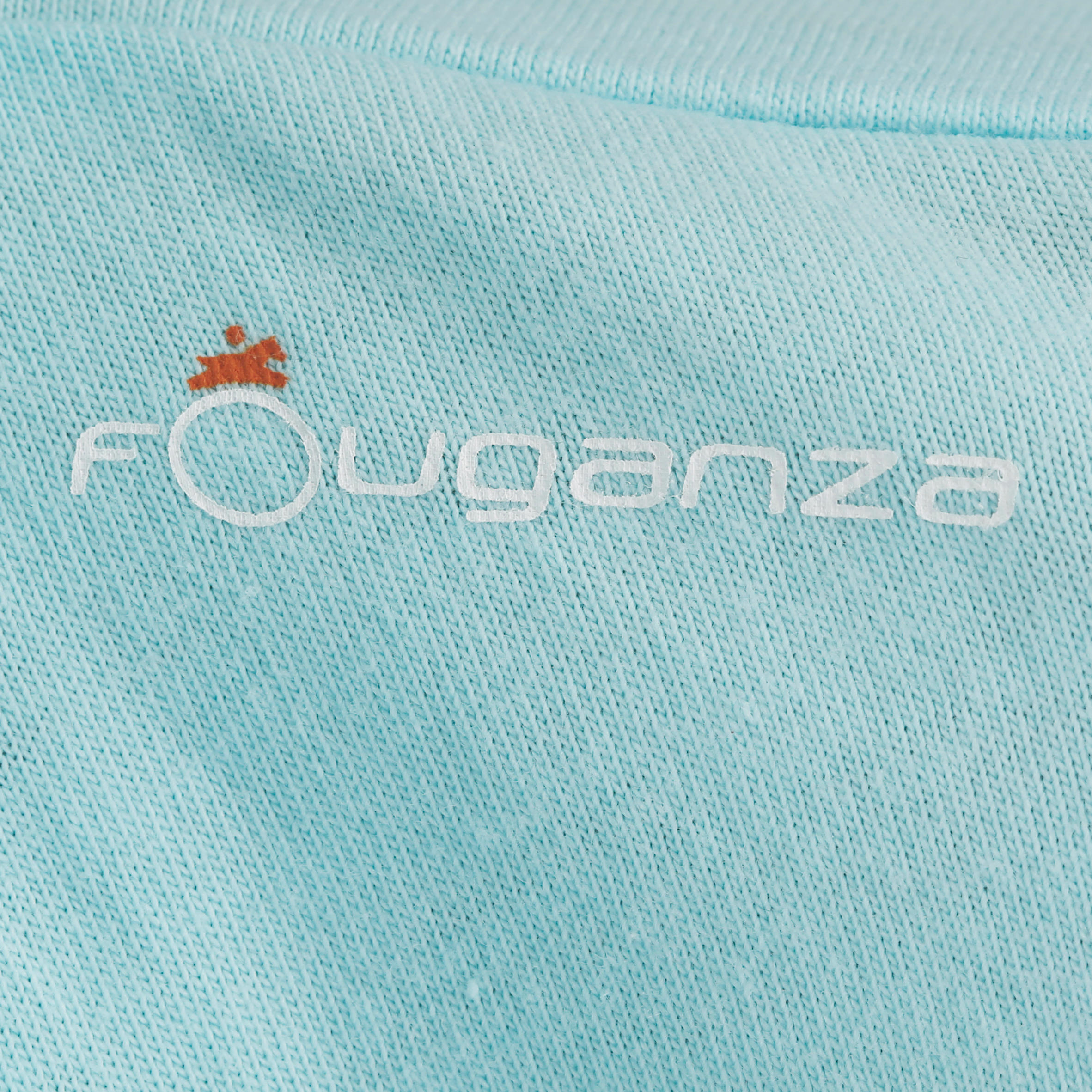 Flower Power Children's Short-Sleeved Horse Riding Polo Shirt - Sky Blue 11/13