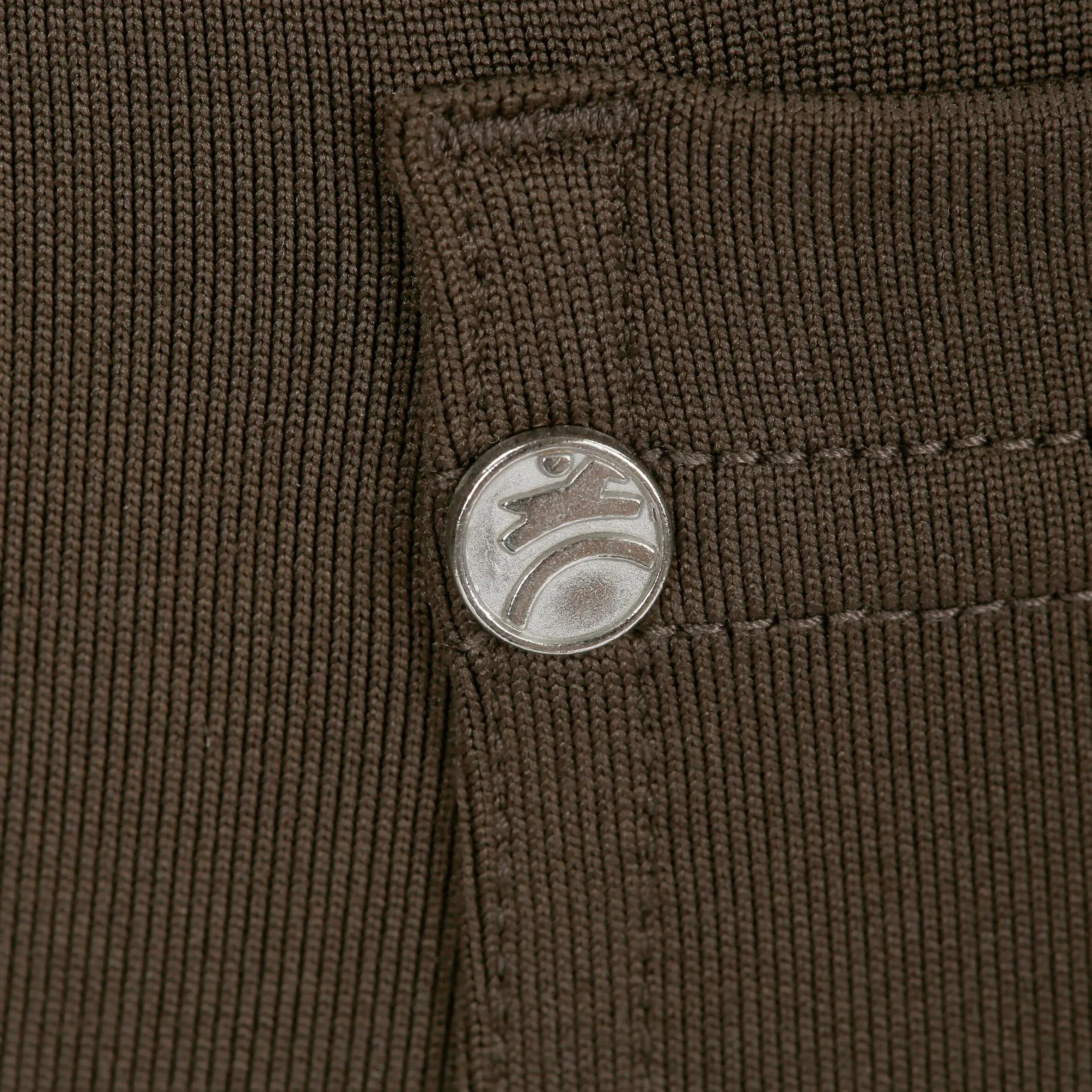 Children's Training Mesh Horse Riding Jodhpurs - Brown/Beige 14/16