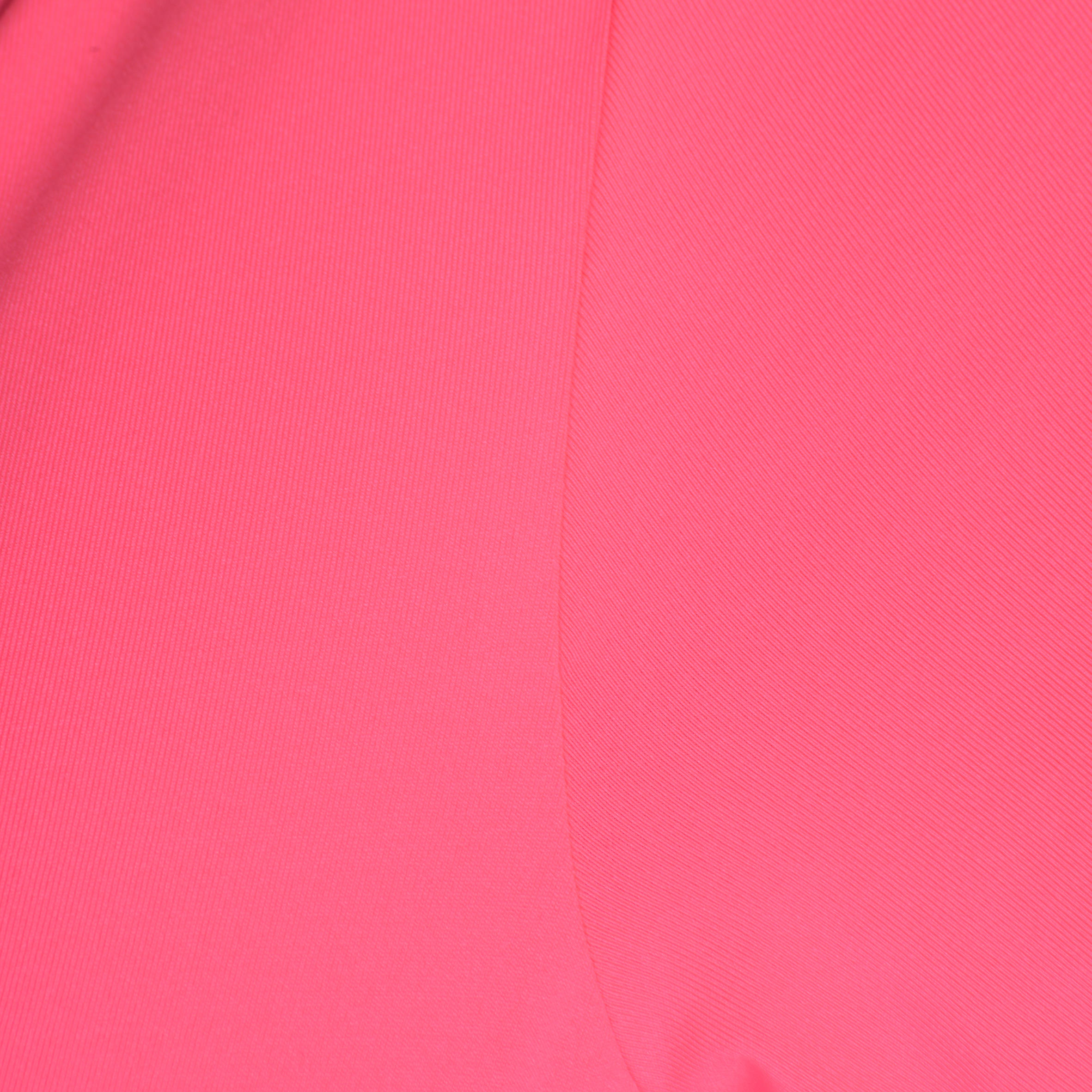 

Women's Polyester Round Neck Fitness T-Shirt - Neon Pink