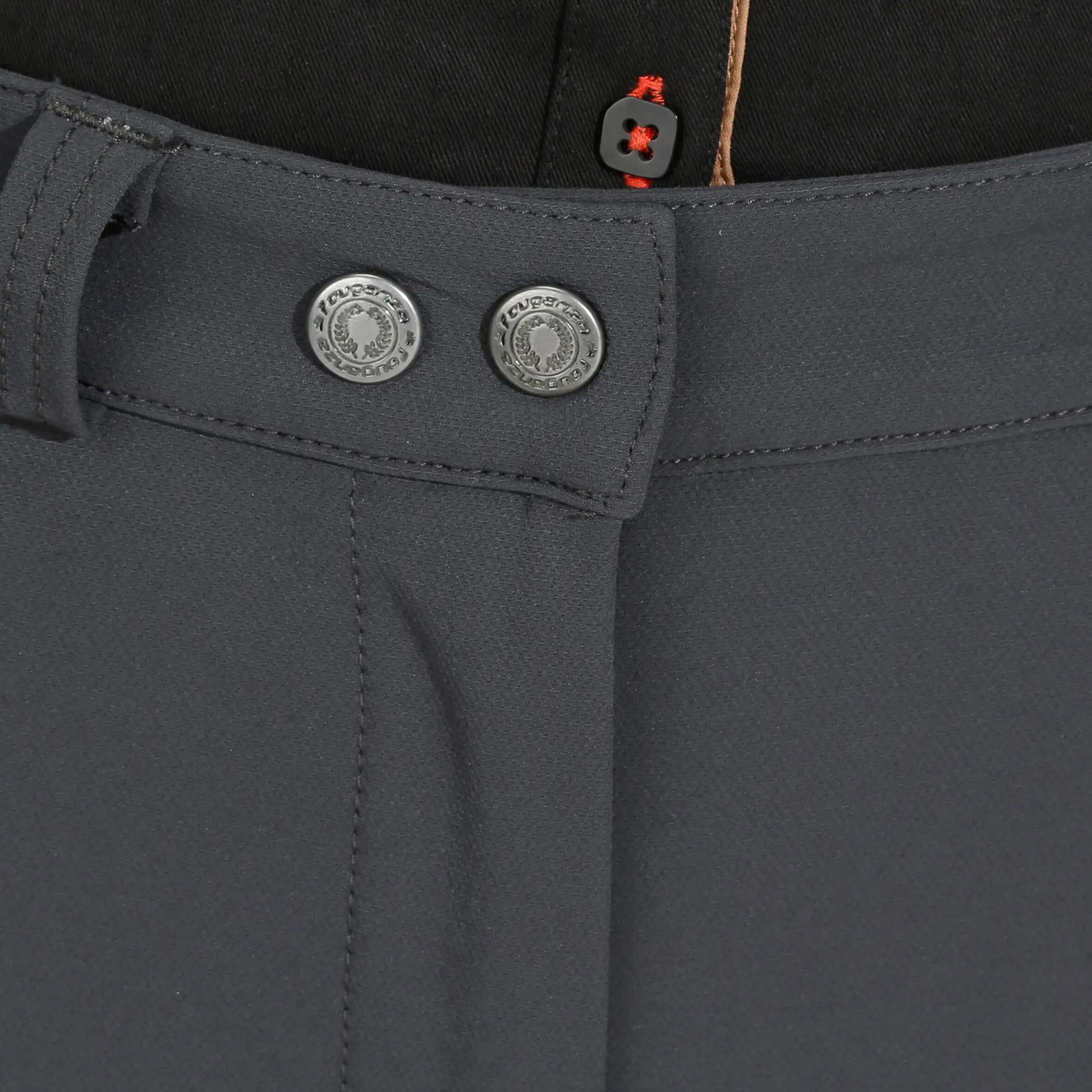 Performer 500 Women's Horse Riding Jodhpurs - Grey/Camel 7/20