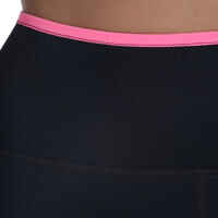 Women's Cardio Fitness Sweat Shorts - Black