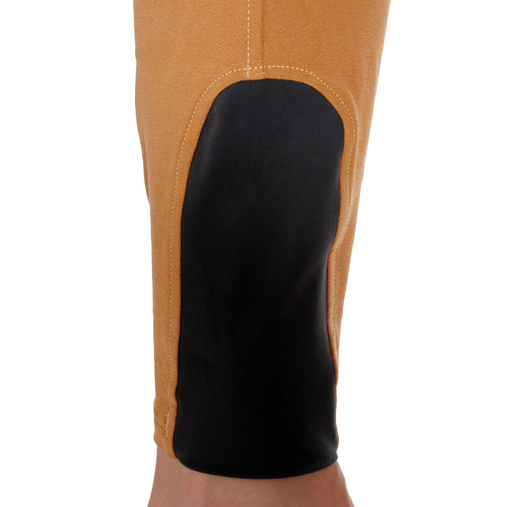 Women's Horseback Riding Grip Breeches Silicone Suede Patches BR560