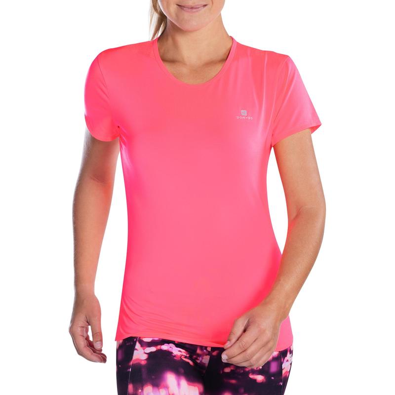 Cardio Fitness T-Shirt - Neon Pink 