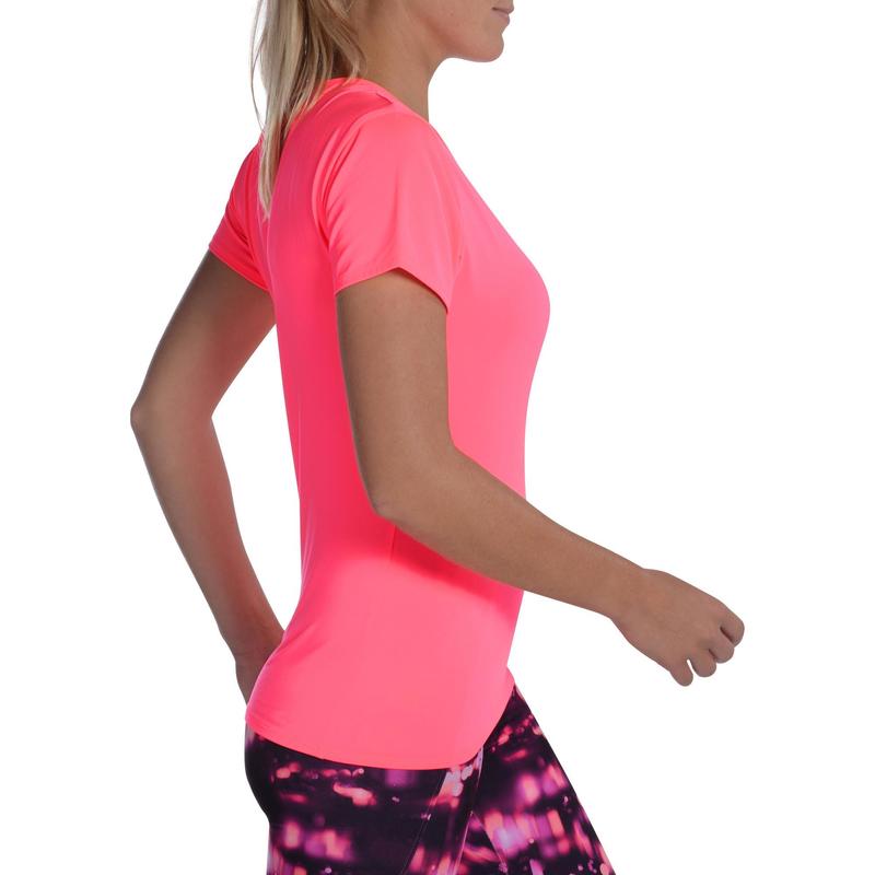 Cardio Fitness T-Shirt - Neon Pink 