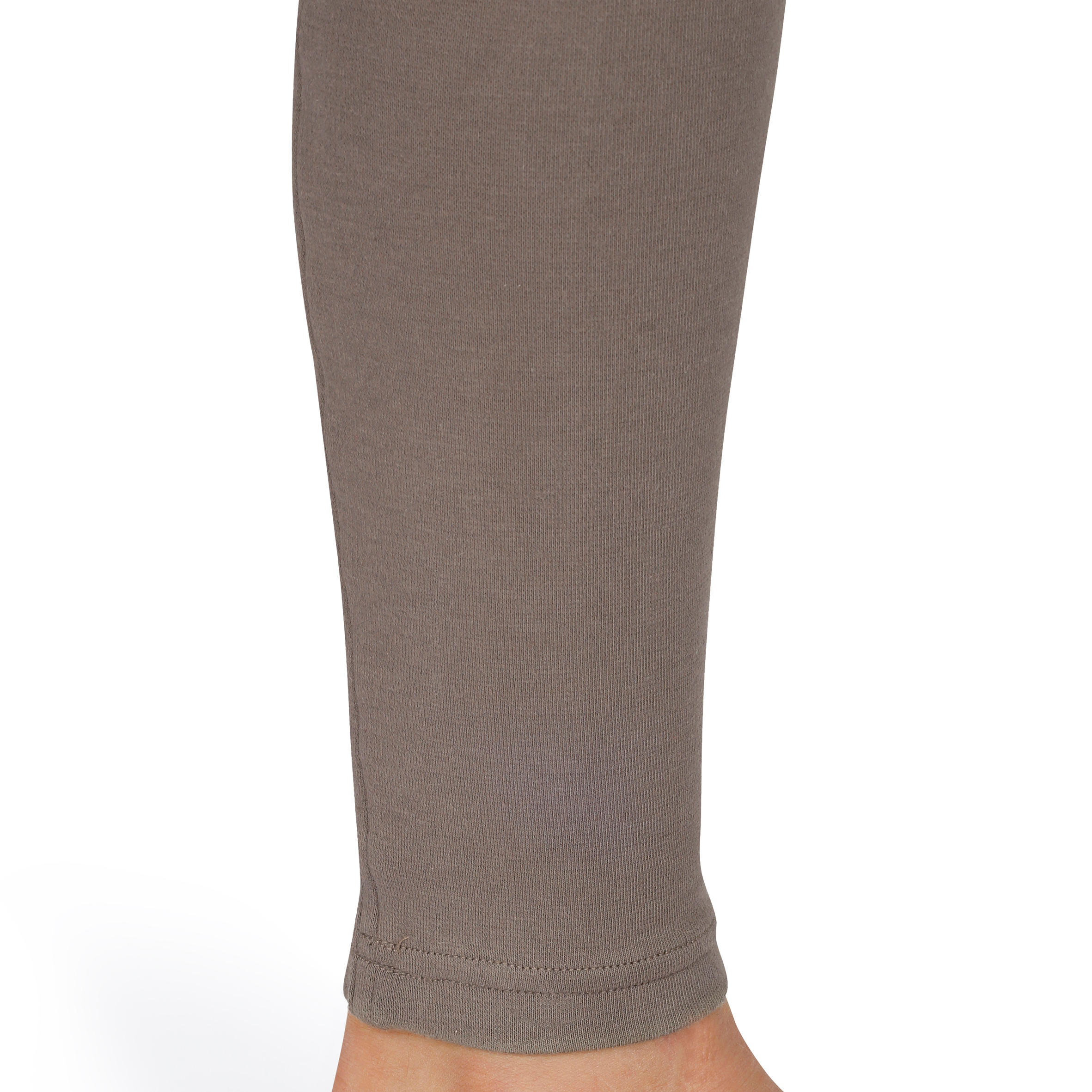 140 Kids' Horse Riding Patch Jodhpurs - Brown 14/16