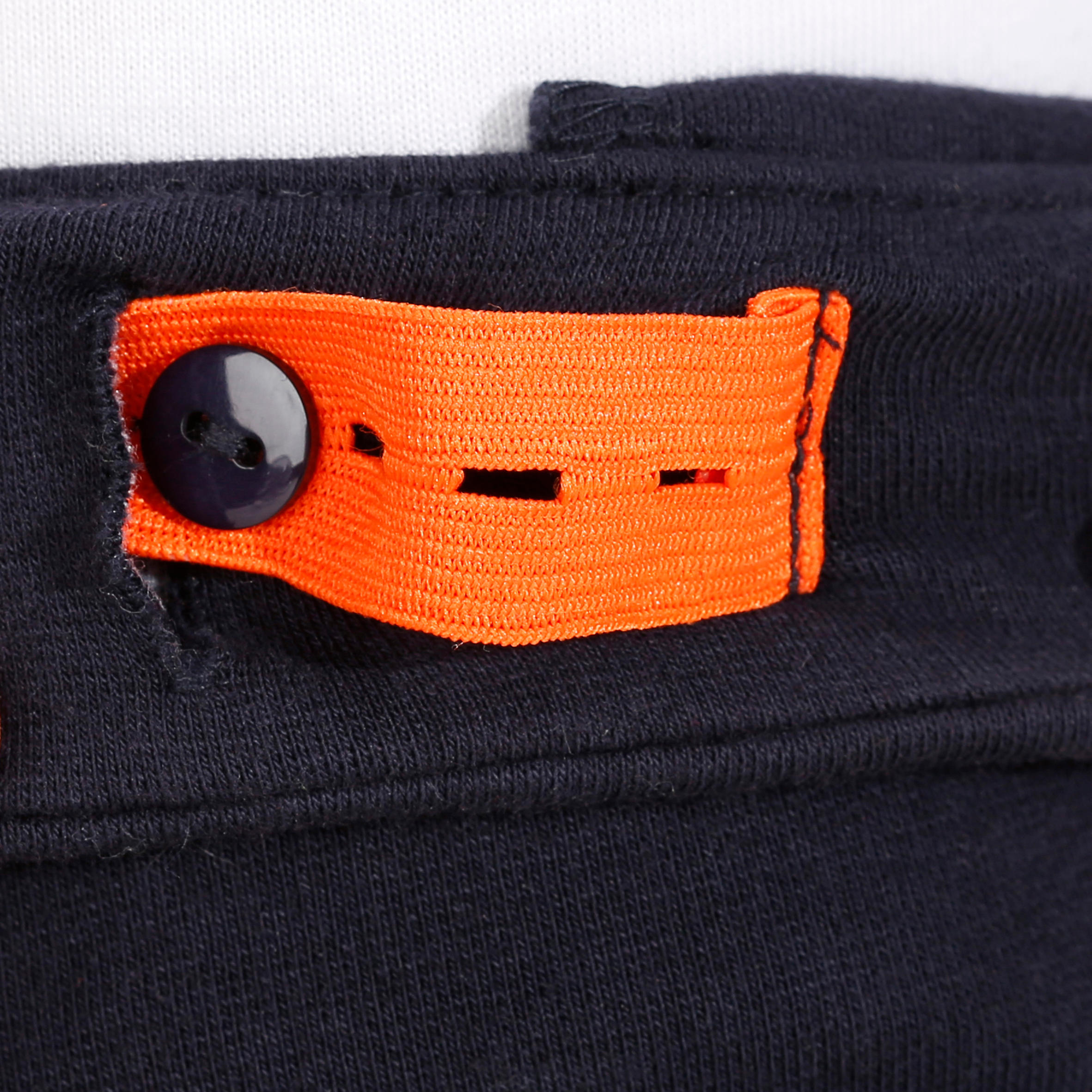 140 Kids' Horse Riding Patch Jodhpurs - Navy 10/16