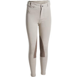 Pantalon équitation enfant ACCESSY BASANE beige