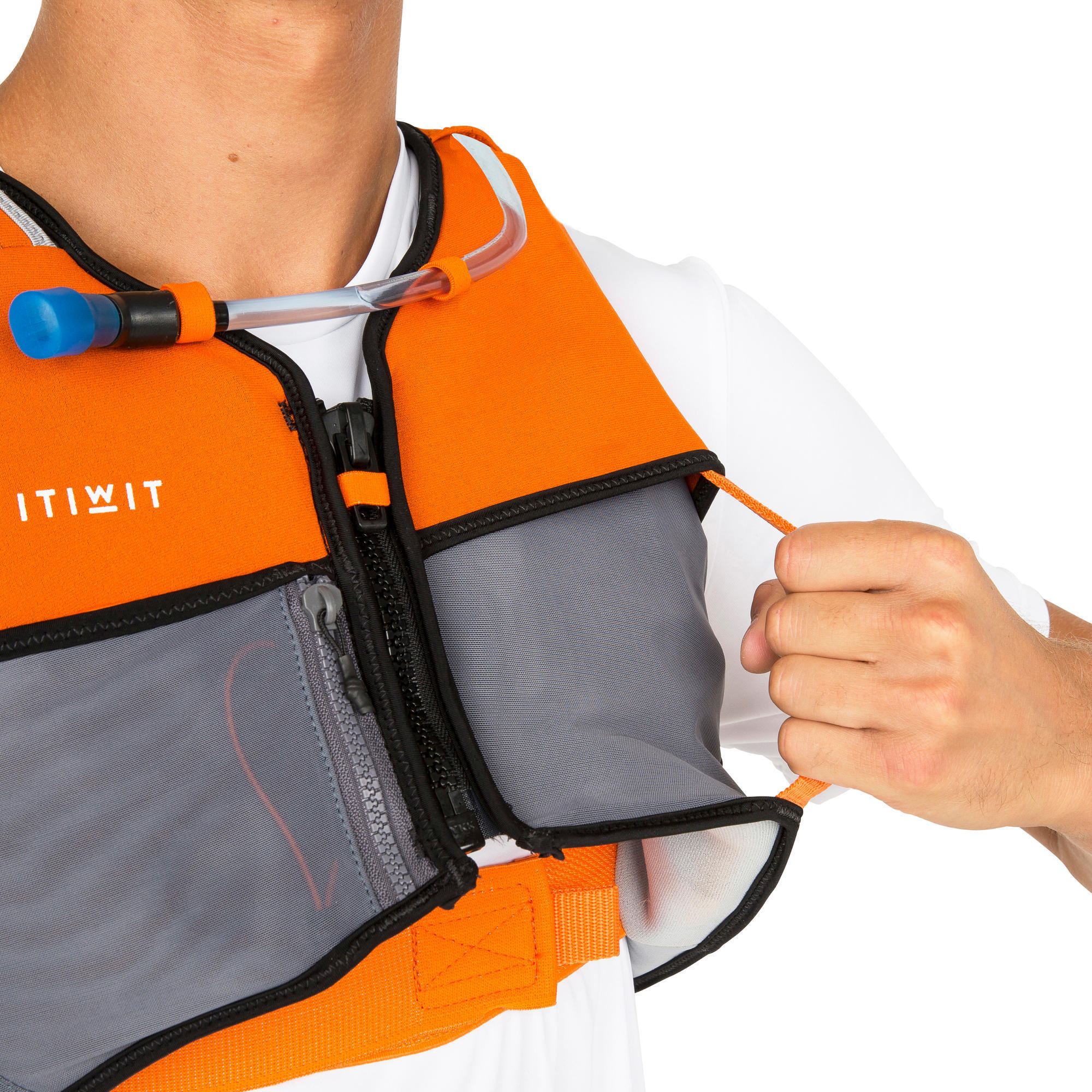 WAIRGO HYDRATION 50N ORANGE BUOYANCY VEST FOR SURF AND KAYAK