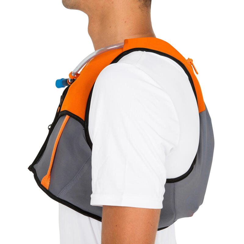 Auftriebsweste SUP/Kajak 50N - Wairo Hydratation orange