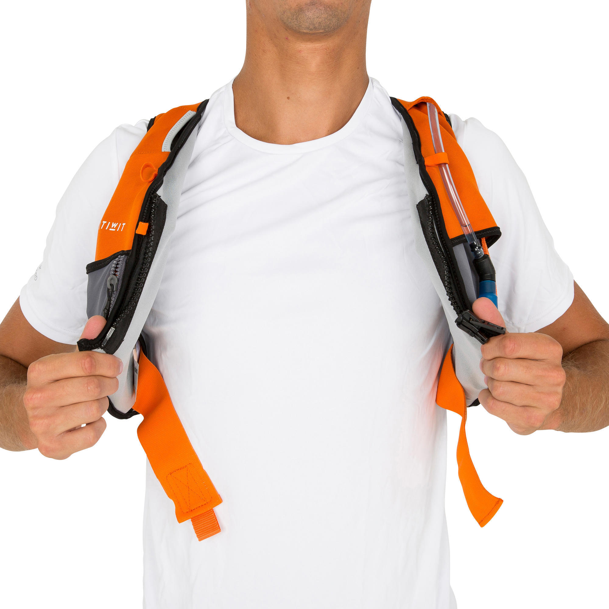 WAIRGO HYDRATION 50N ORANGE BUOYANCY VEST FOR SURF AND KAYAK