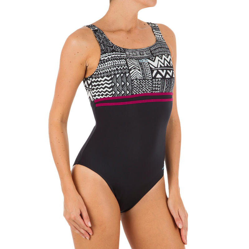 Loran Women's One-Piece Swimsuit - Nibi Black Loran Women's One-Piece Swimsuit - Nibi Black