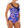Karli Women's Body-Sculpting One-Piece Aquafitness Swimsuit - Pal Blue