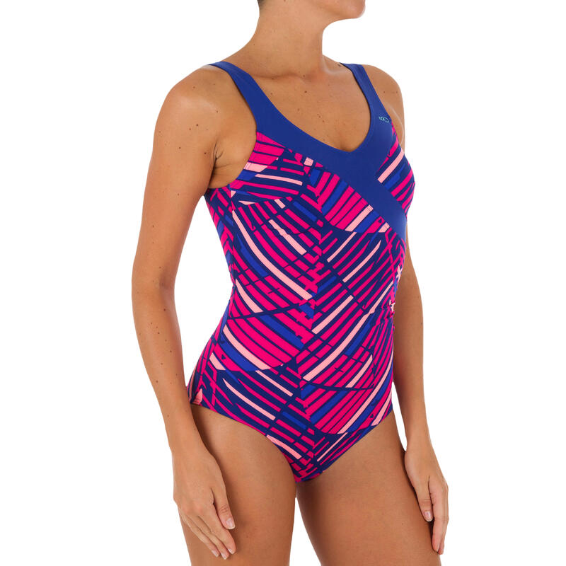 Costum de baie întreg Aquagym KARLI IKA Roz Damă 