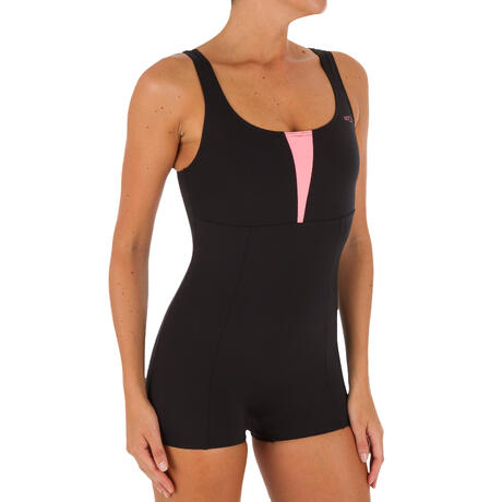 shorty piece swimsuit karol aquafitness orange nabaiji low