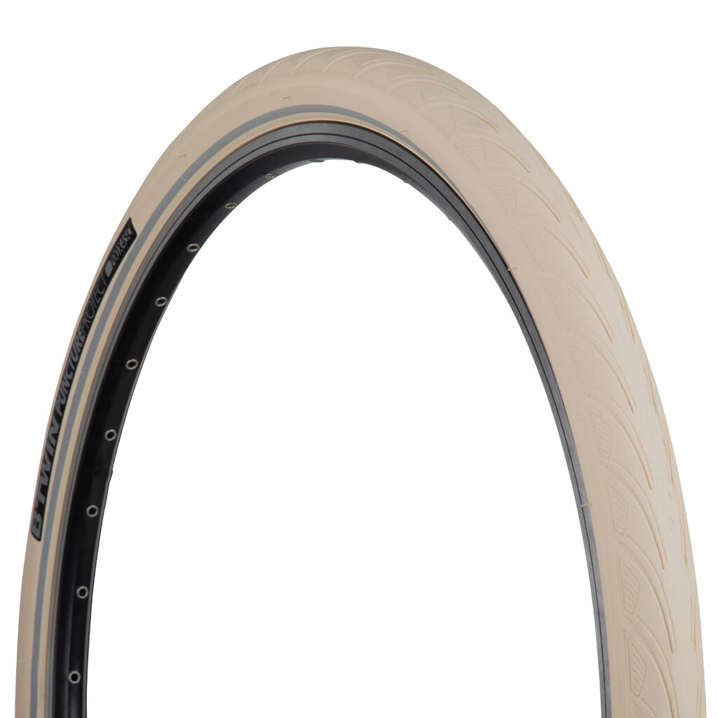 City5 Protect 700x45 City Bike Tyre / ETRTO 44-622 - White