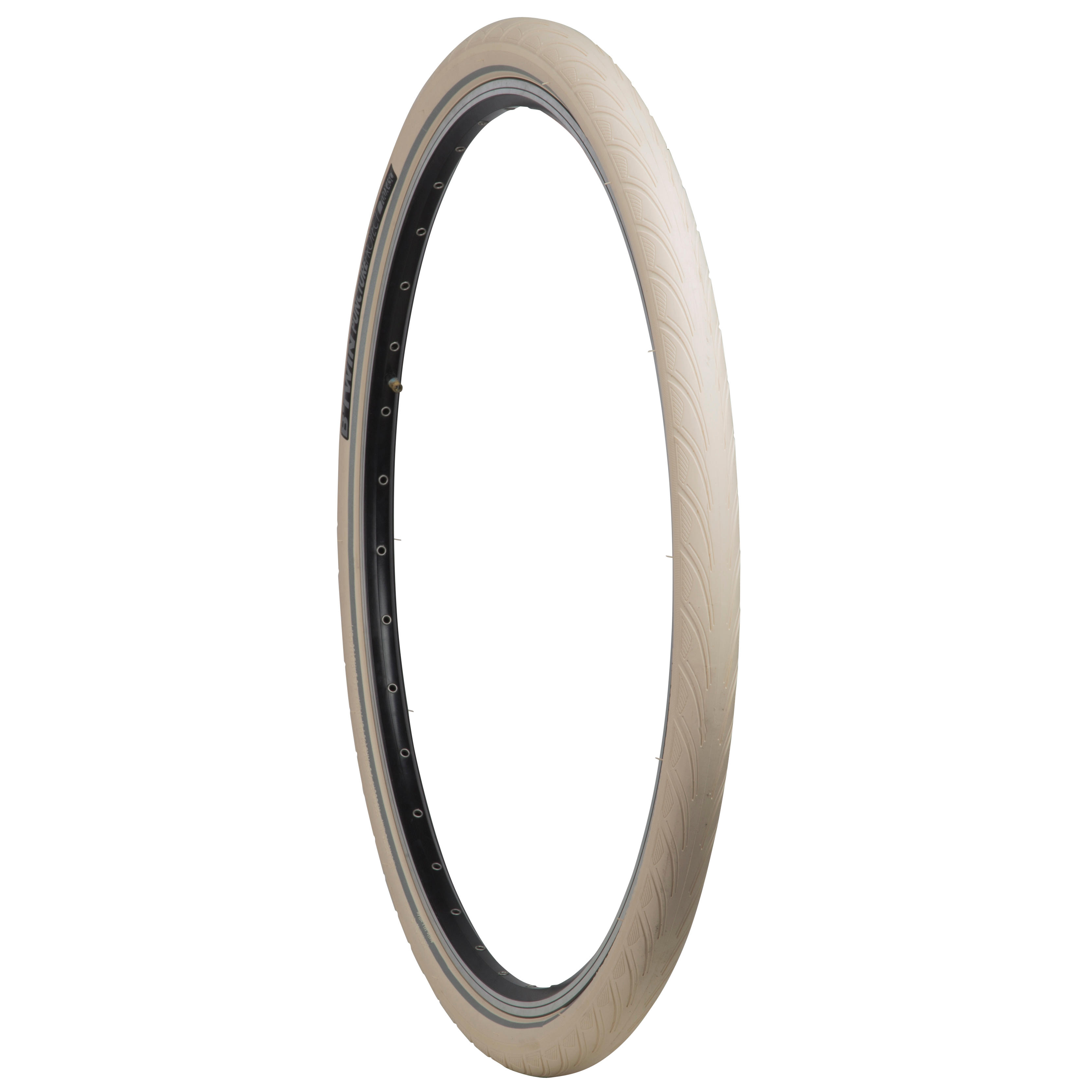 BTWIN Plášť mestského bicykla PROTECT 700 x 42/ ETRTO 5 44-622 biely . · záber 4