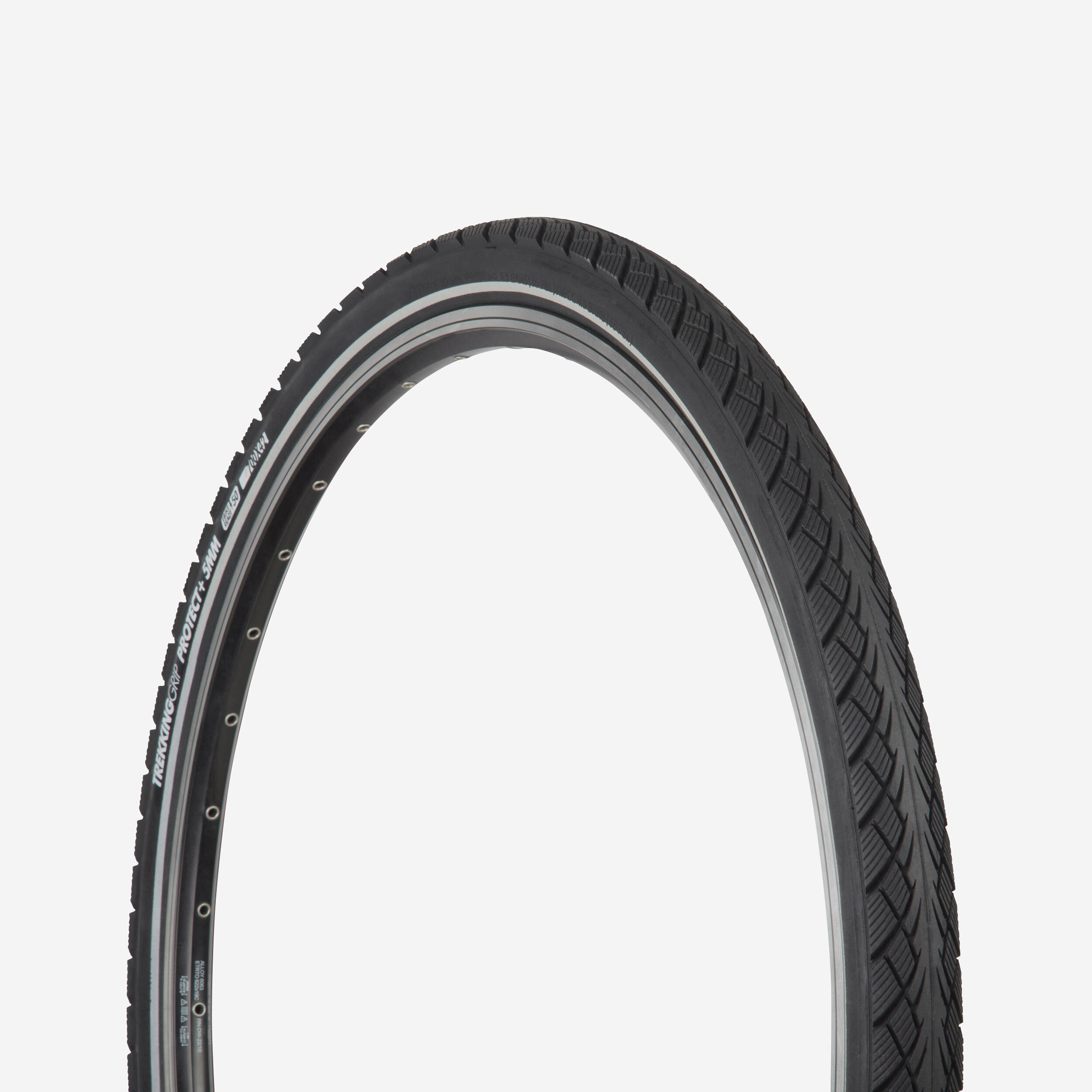 Copertone TREKKING 9 GRIP 700x42 PROTECT+ E-BIKE ready / ETRTO 42-622 BTWIN  | DECATHLON