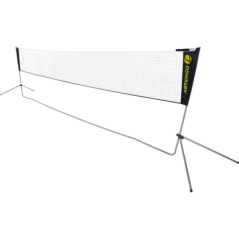 BADMINTON NET & POST WITH OFFICIAL DIMENSION 6.10 M
