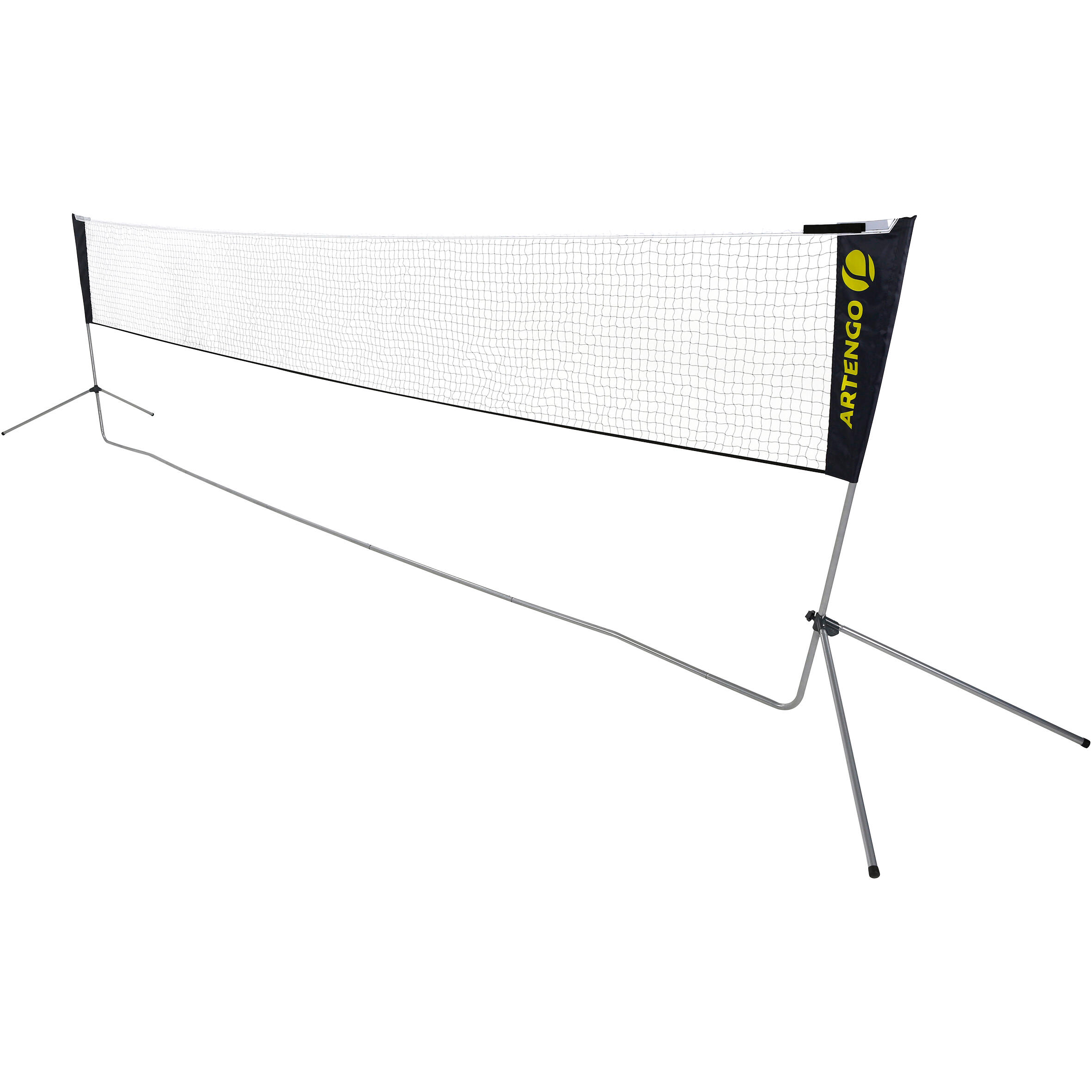 BADMINTON NET & POST WITH OFFICIAL DIMENSION 6.10 M - PERFLY