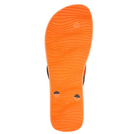 TO 500S Men's Flip-Flops - Black Orange