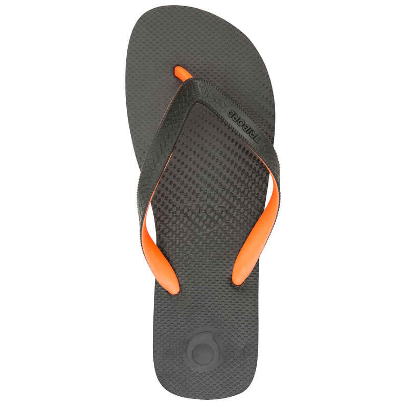 TO 500S Men's Flip-Flops - Black Orange