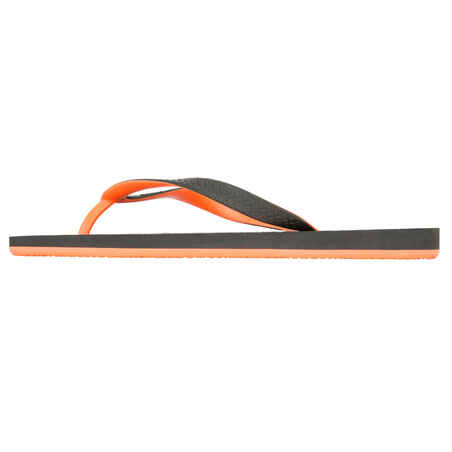 TO 500S Men's Flip-Flops - Black Orange