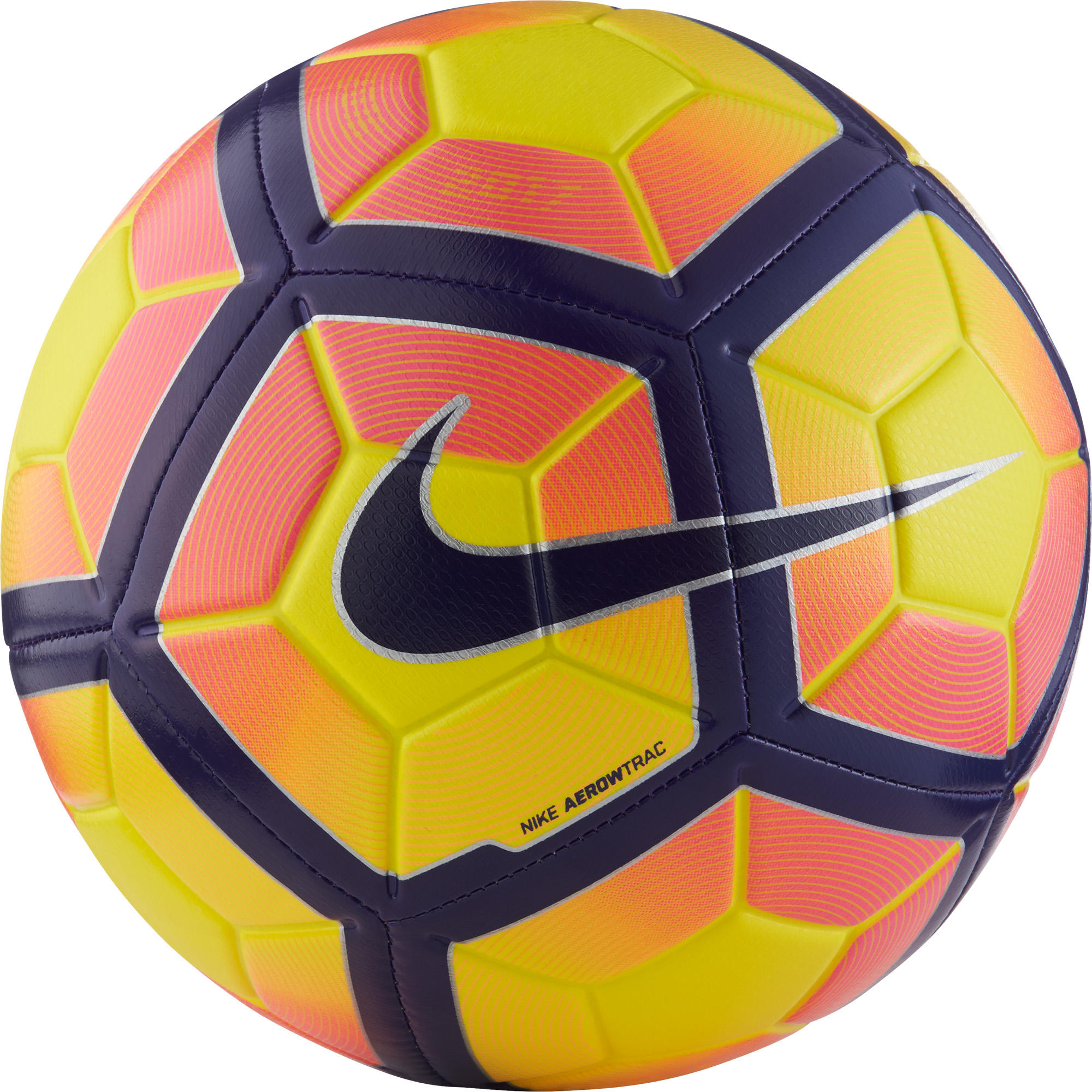 NIKE French Cup Strike Football - Yellow Pink