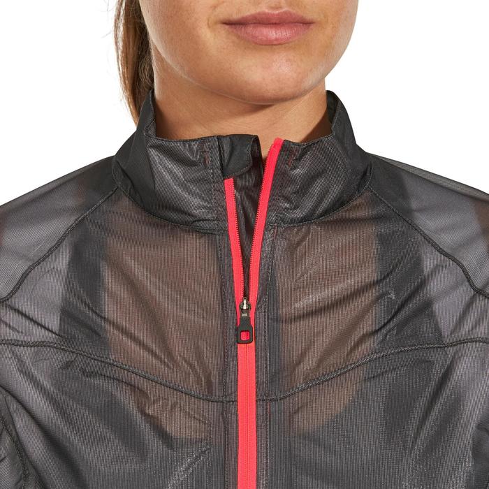 FahrradRegenjacke Rennrad RC 900 Ultralight Damen schwarz