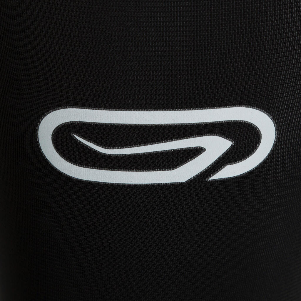 Laufhose lang Tights Kompression Kanergy Damen schwarz/rosa