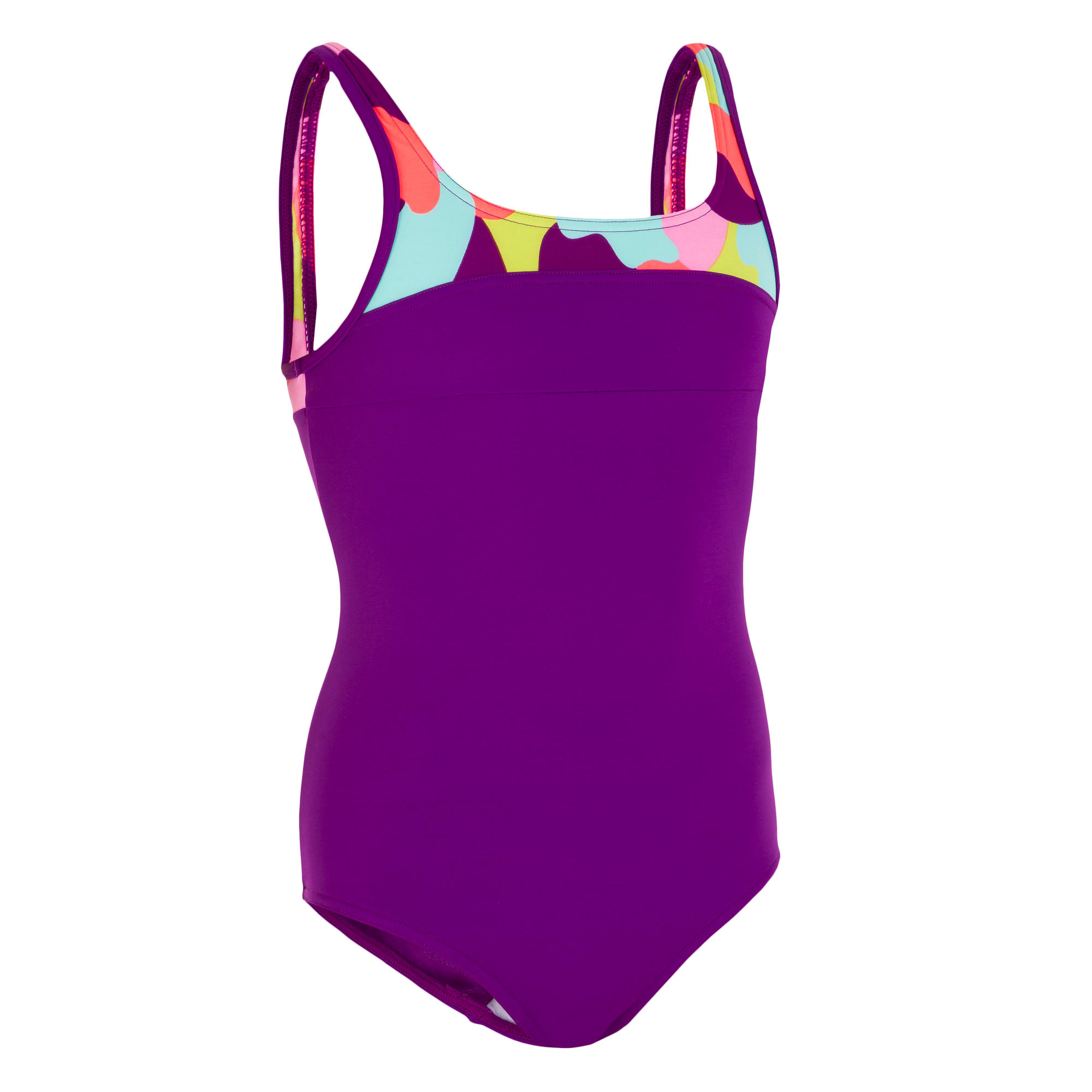 Maillot de bain 1 pièce fille sport CAMOU | tribordvoile
