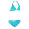 Dvojdielne dievčenské plavky Pompon trojuholníkové modré