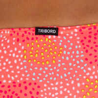 Girls' Two-Piece Triangle Bikini Swimsuit - Pompom Neon