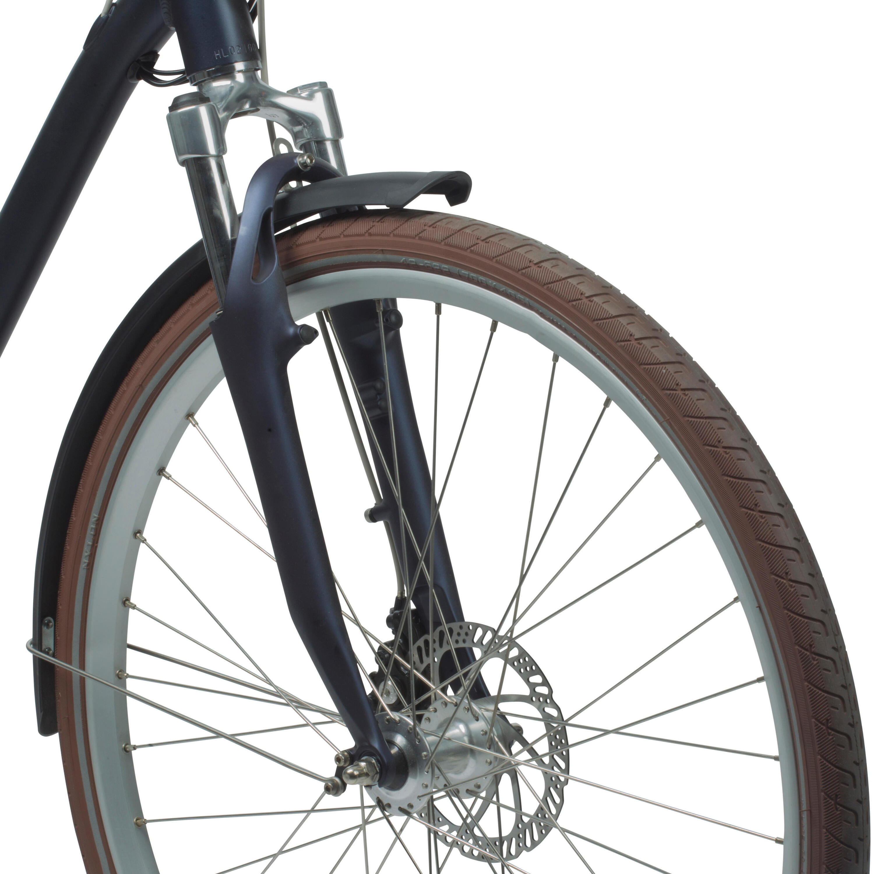 CUBIERTA BICICLETA DE CIUDAD MARRON 700x38 2/2