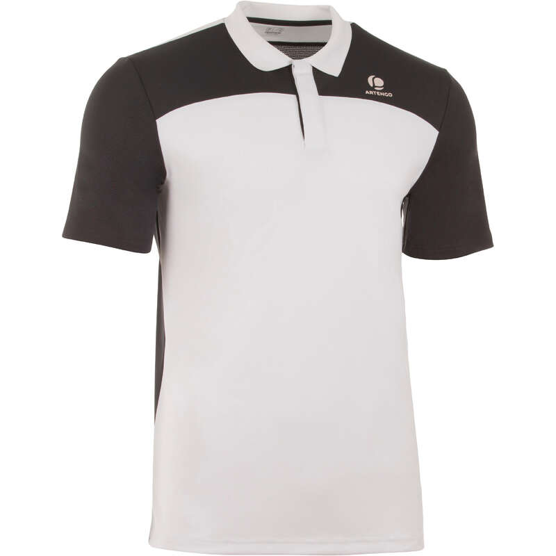 ARTENGO Dry 900 Tennis Polo Shirt White Decathlon