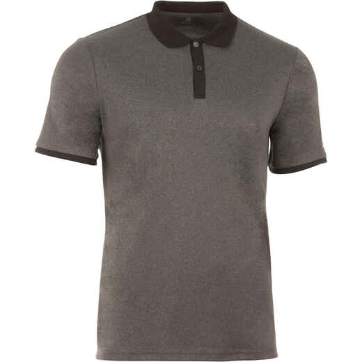 
      Soft 500 Tennis Badminton Table Tennis Padel Squash Polo Shirt - Heathered Grey
  