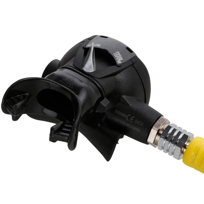 Scuba diving regulator + Octopus XS COMPACT MC9 DIN 300 bars CRESSI