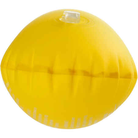 Snorkelling Inflatable Wand Float yellow