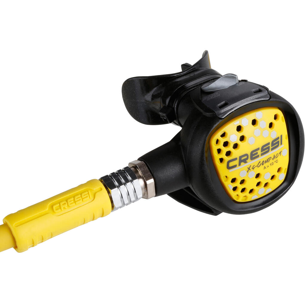 Scuba diving regulator + Octopus XS COMPACT MC9 DIN 300 bars