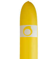 Snorkelling Inflatable Wand Float yellow