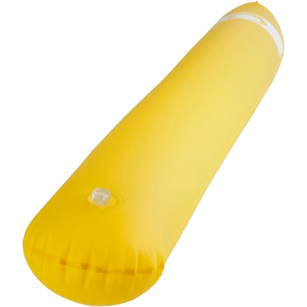 Bouée de flottaison de snorkeling frite gonflable Jaune