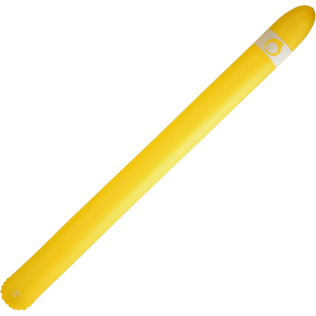 Bouée de flottaison de snorkeling frite gonflable Jaune