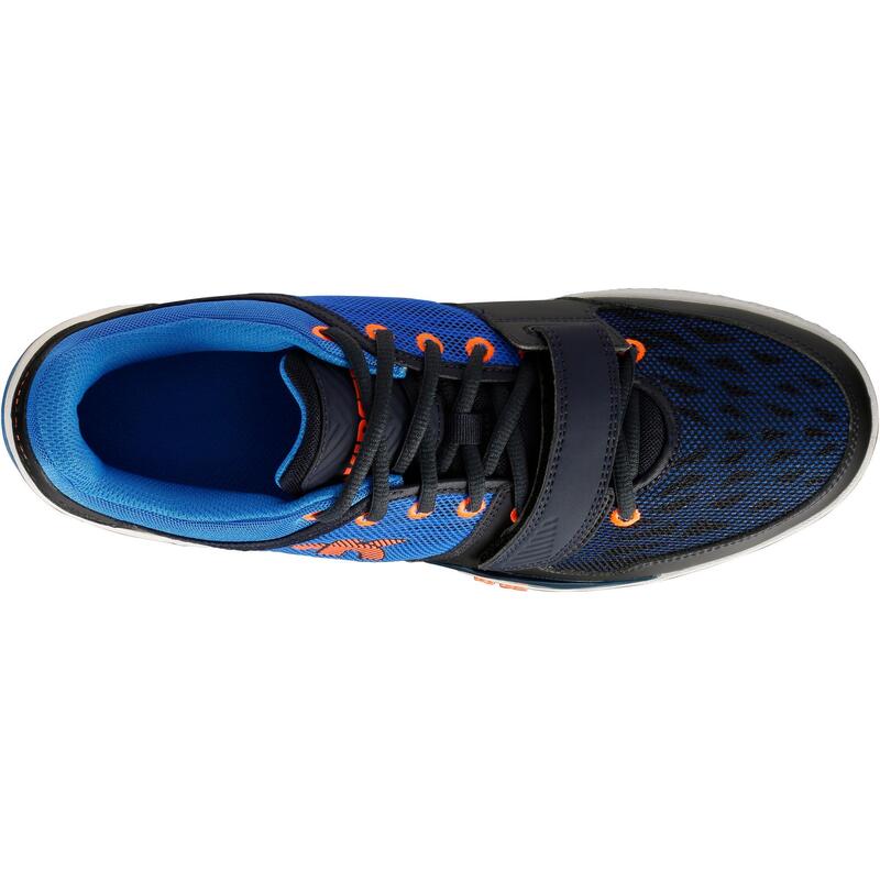 Fast 500 Adult Intermediate Low Basketball Shoes - Blue/Orange