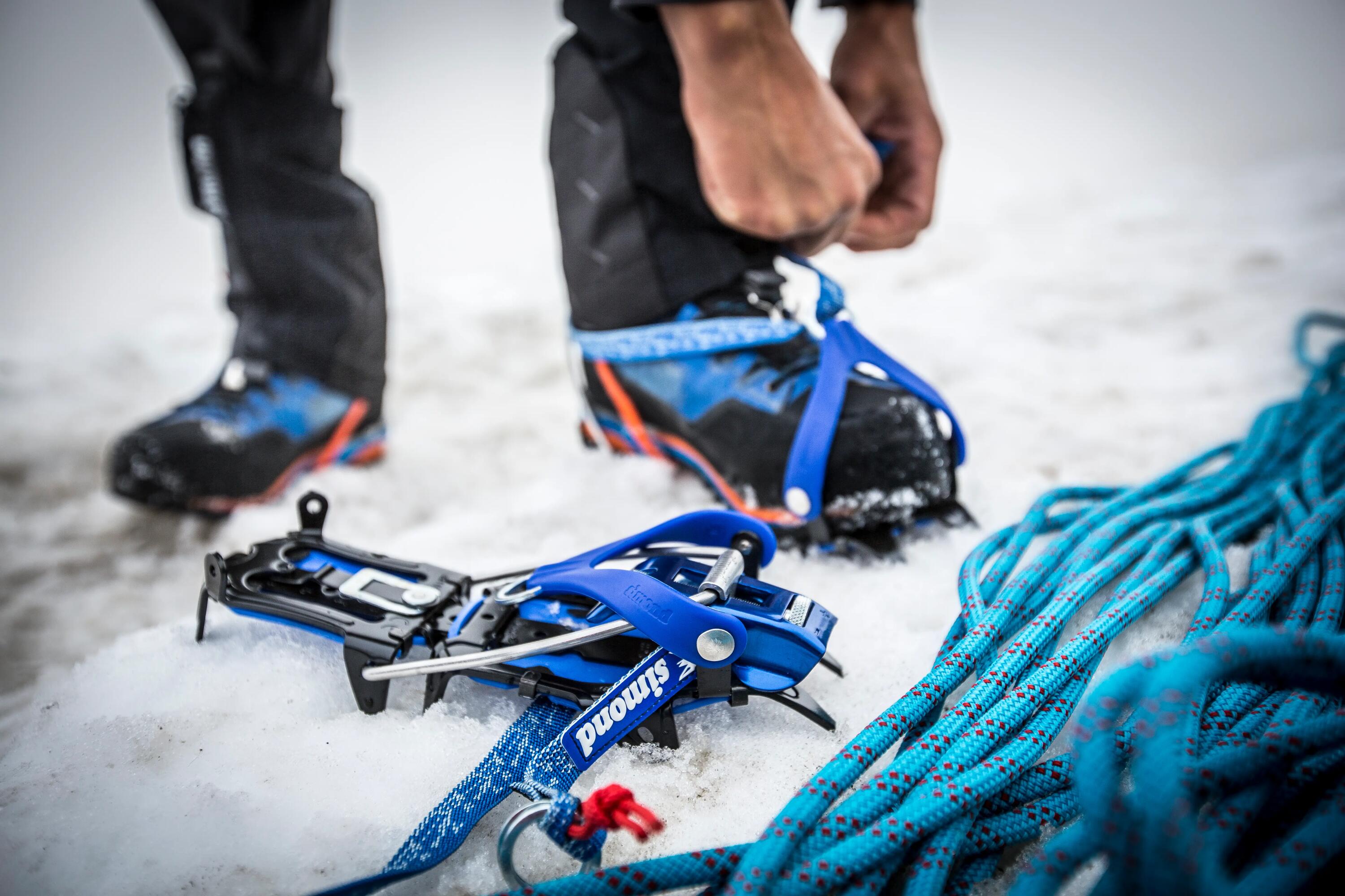 Como escolher crampons de alpinismo?